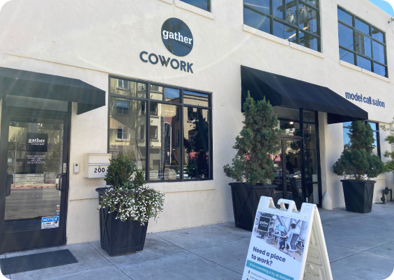 The outside of Cowork + Connect